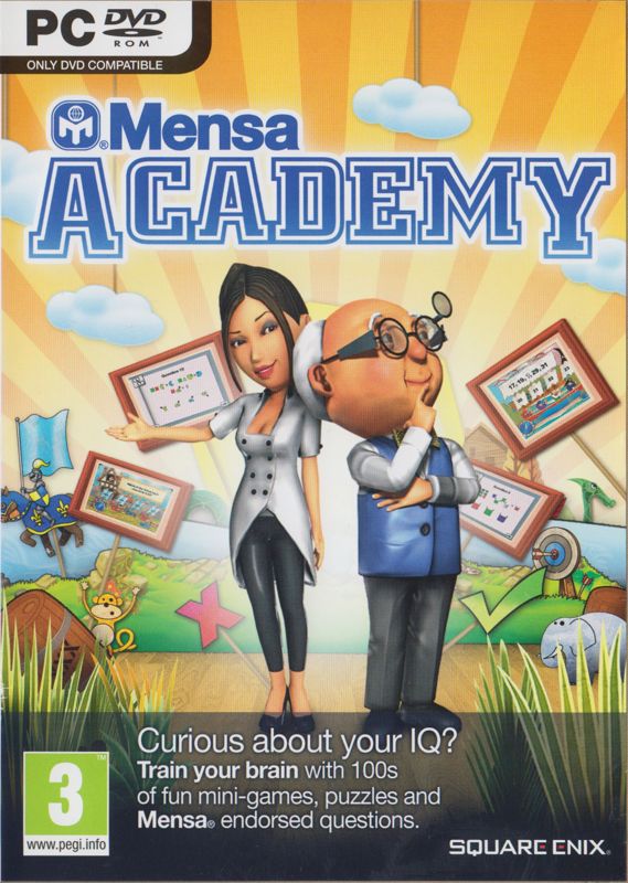 Mensa Academy box art for Wii